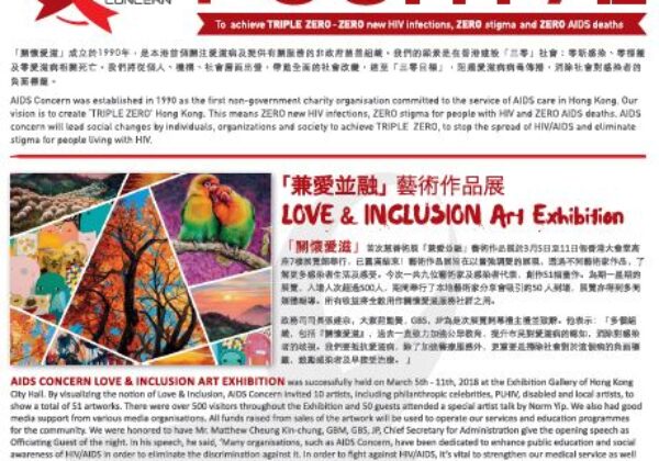 AIDS Concern Newsletter – April 2018